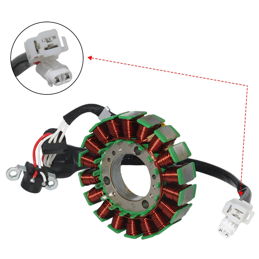 Stator Coil for Yamaha YP125R X-MAX (2006–2020), VP125 X-City, Skycruiser (2008–2012)