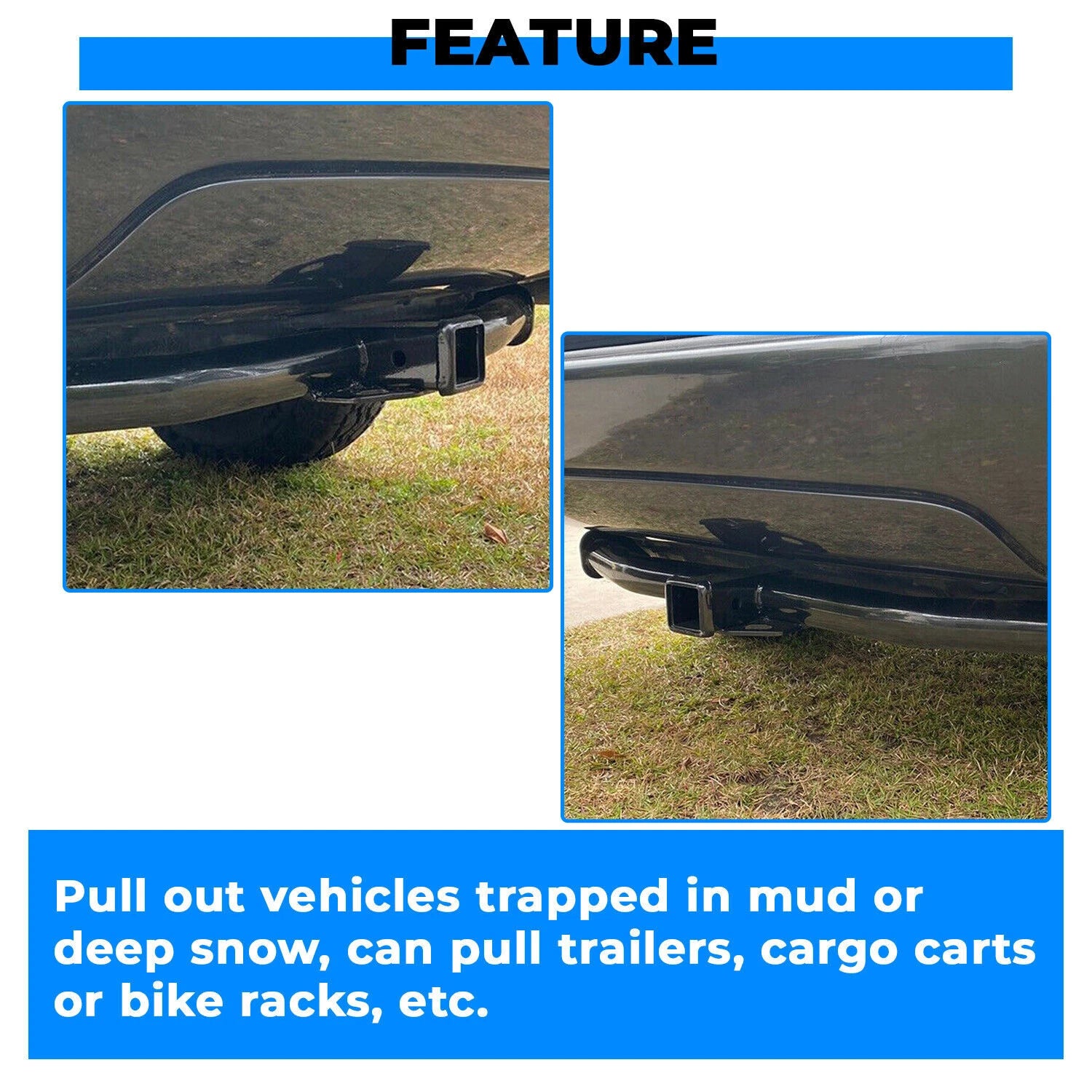 Class 3 Trailer Hitch for Jeep Grand Cherokee (1999–2004)