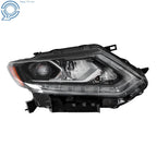 LED Headlight for Nissan Rogue (2014–2016) Chrome Passenger Right Side