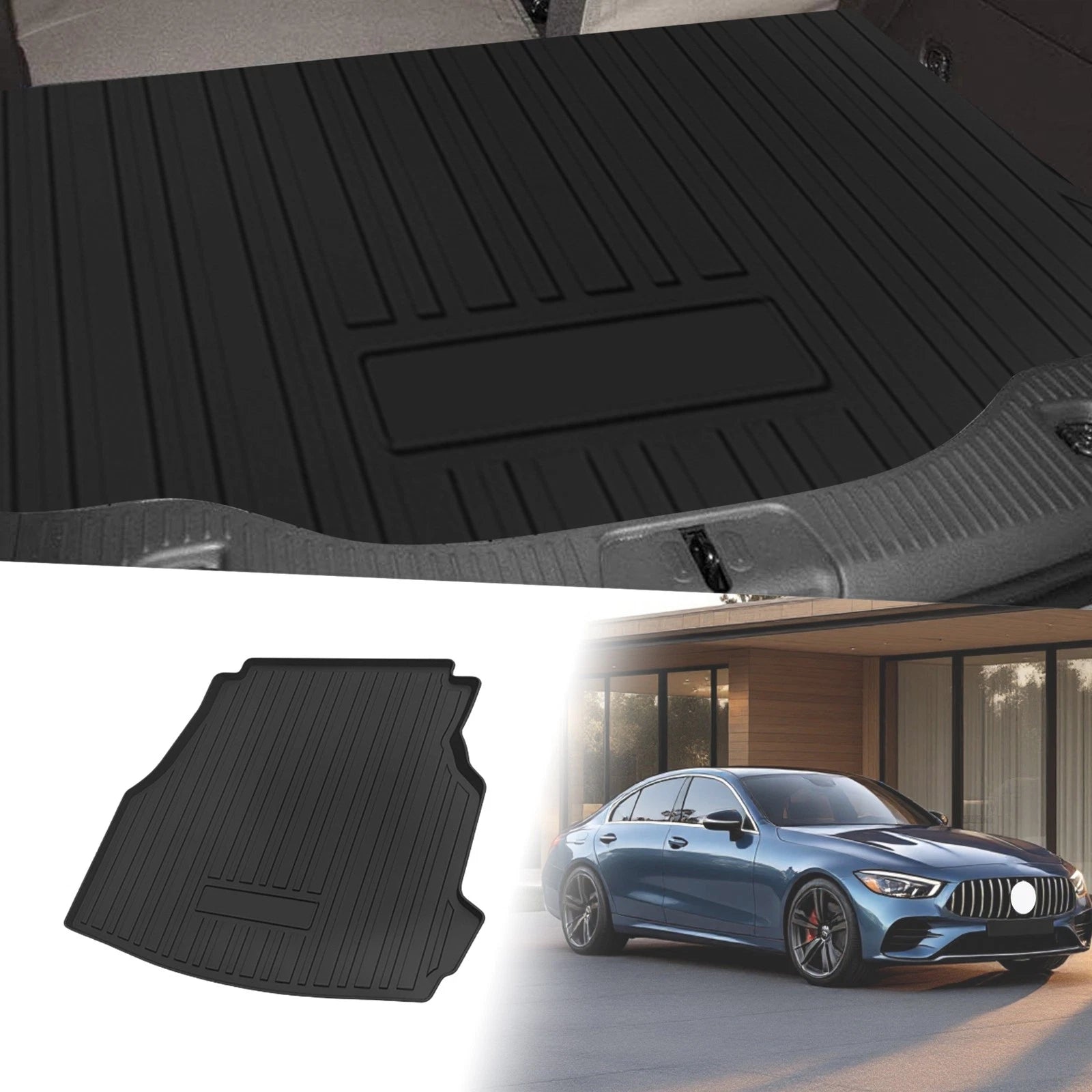 Cargo Liner Rear Trunk Mat for Mercedes Benz C Class W206 (2022–2024) TPE