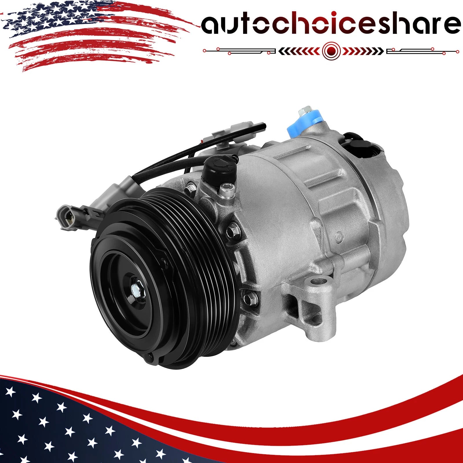 A/C Compressor with Clutch for Lexus LS430 (2001–2003)