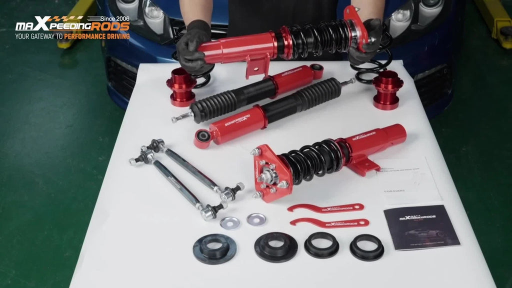 Adjustable Coilovers Lowering Kit for Volkswagen Golf Jetta MK5 MK6 (2006–2018)