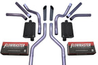 Dual Exhaust Kit for Suburban Yukon (1969–1972) - 2.5" Flowmaster Super 40 Black