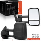 Pair Manual Towing Mirrors for Silverado 1500 (2007–2013)
