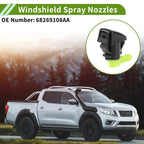 Windshield Washer Nozzle with Hose Connector for Dodge (No. 68269108AA)