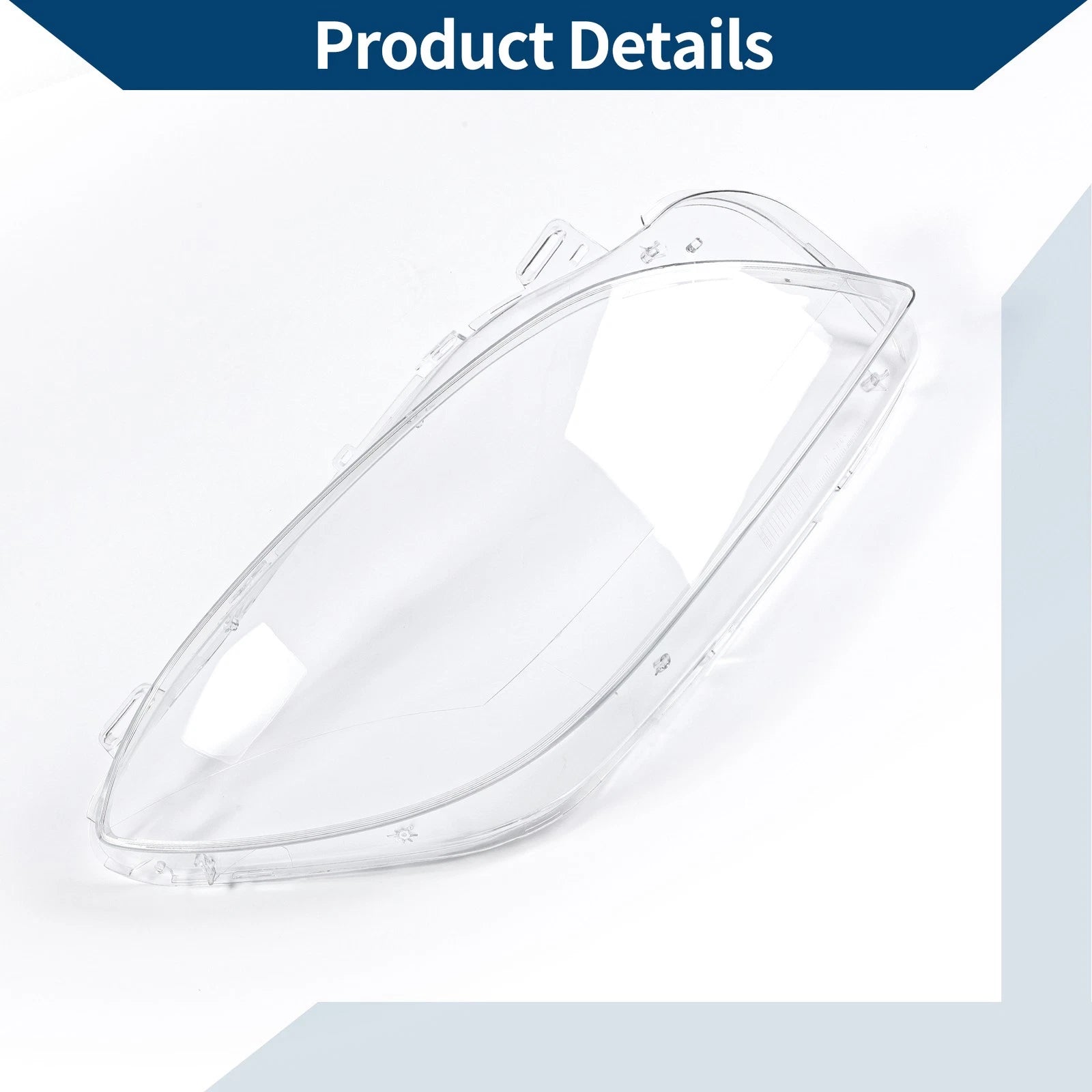 1 Pc Front Right Headlight Lens Cover for Mercedes-Benz ML350 (2012–2015) No.A1668207359