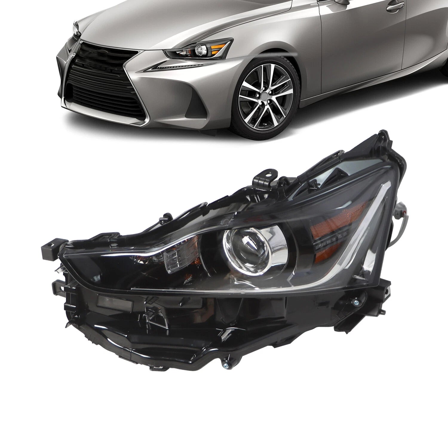 Left Driver Side LED Headlight for Lexus IS IS300 IS350 (2017–2020)