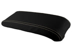 Leather Console Lid Armrest Cover for Jeep Compass (2009–2016) Beige Stitch