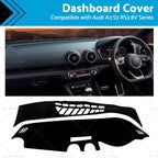 Dash Mat Dashboard Cover for Audi A3 S3 RS3 8V (2013–2018) Non Slip
