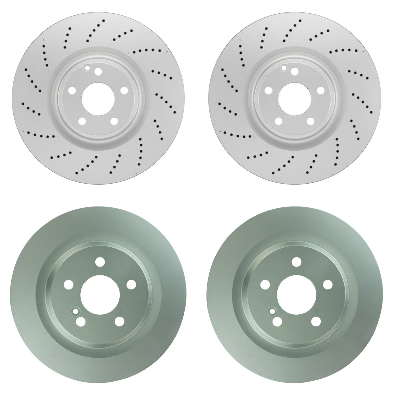 Bosch QuietCast Disc Brake Pad Kit for Mercedes C218 CLS550 (2012–2018)