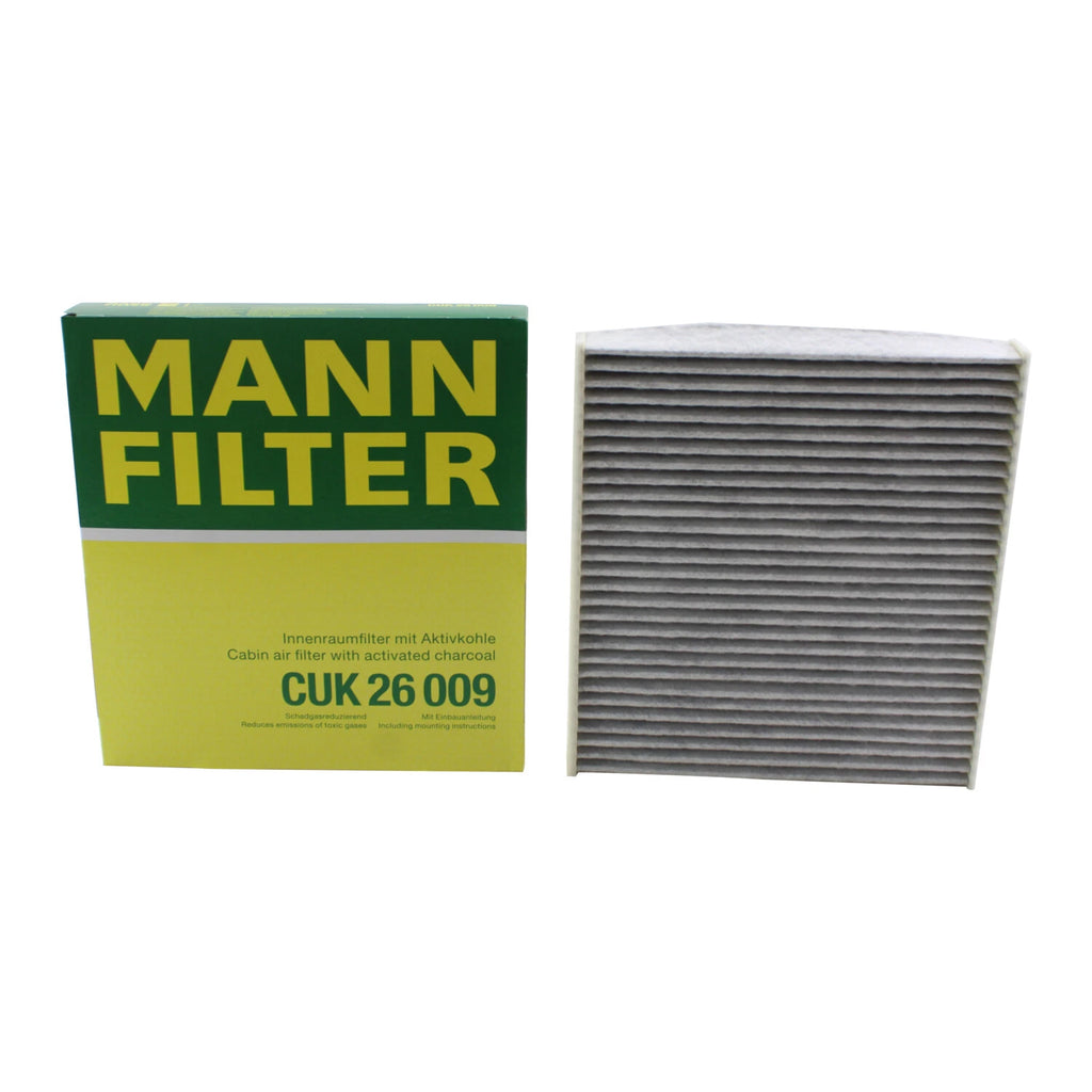 Mann Cabin Air Filter CUK 26009 for Audi A3 TT Quattro VW GTI Golf (2010–2020)