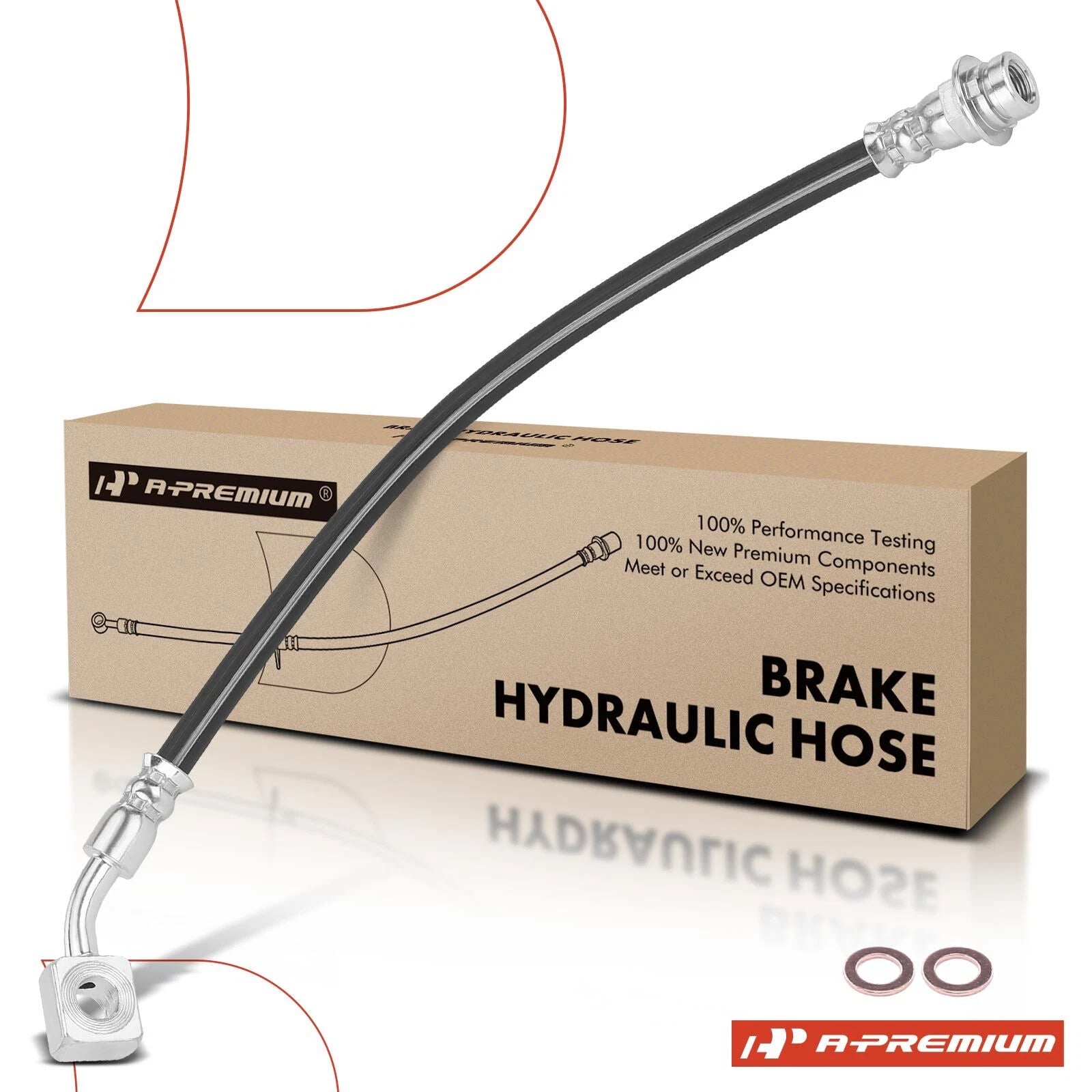 Front Brake Hydraulic Hose for Chevrolet Colorado GMC Canyon (2015–2018)