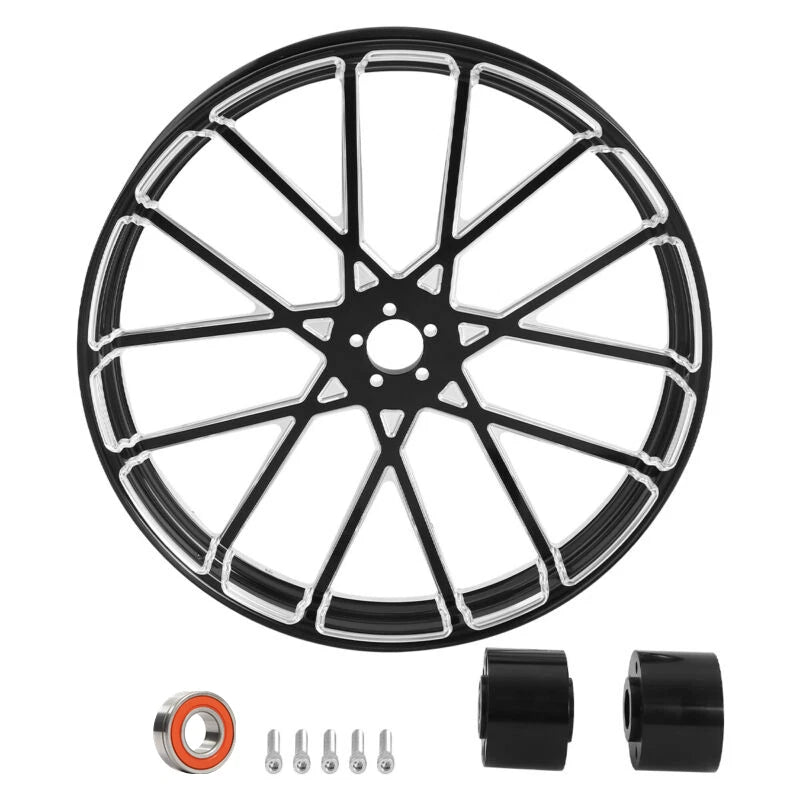 23" Front Wheel Rim for Harley Electra Glide (2008–2025) - Dual Disc Hub