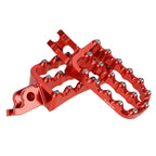 Billet CNC Wide Foot Pegs for Honda CRF450L (2019–2023) CRF250L (2012–2021)
