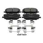 DuraGo Front Rotors & Bosch QuietCast Ceramic Brake Pads Kit for Lexus RX330 (2004–2006)