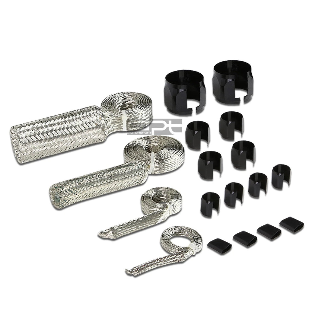 Braided Hose Dress Up Kit for JDM Vehicles (Vacuum/Fuel/Radiator/Heater/Oil)