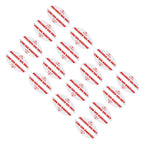 Set of 16 Unleaded Gas Only Stickers for Gas Cans & Generators (0.82'' X 2.17'')