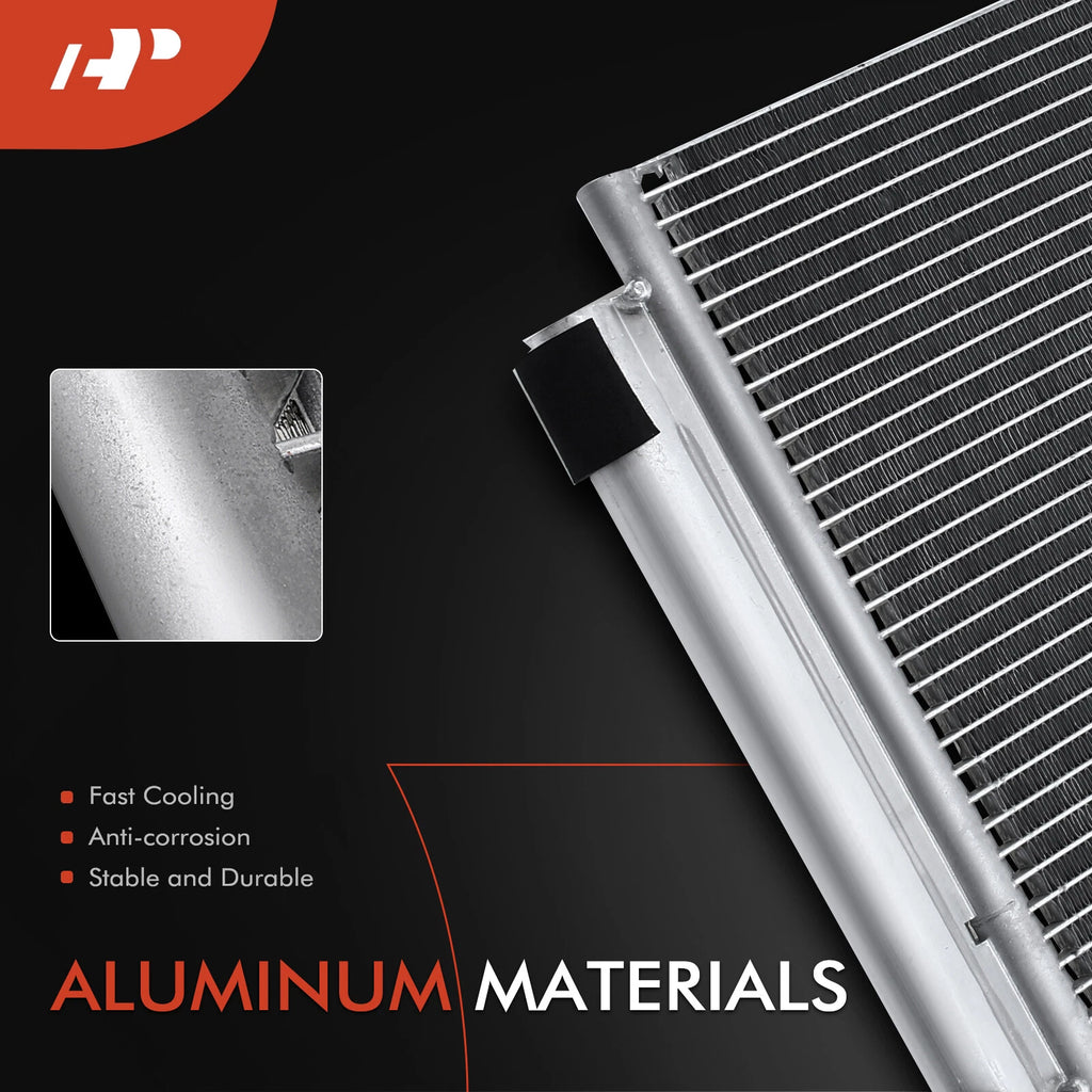 A/C Condenser with Receiver Drier for BMW 535i (2011-2017)
