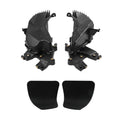 Black Fairings Storage Glove Boxes w/ Doors for Harley Road Glide (2015–2024)