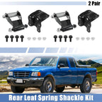 2 Pair Rear Leaf Spring Shackle W/ Bracket 4L5Z-5775-AA for Ranger Mazda B (2001–2009)
