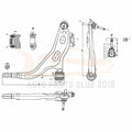 Complete Front Suspension Kit for Ford Freestyle/Five Hundred (2005–2007)