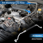 A/C Refrigerant Liquid Hose for Honda CR-V (2012–2014) No. 80315T6A003