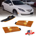 Amber Lens Front Bumper Side Marker Lights for Mazda 6 (2009–2013)