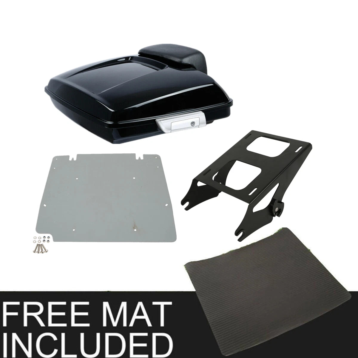 Razor Trunk Pad Mount Rack Plate for Harley Touring Street Glide (2014–2026)