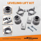 3" Front & Rear Leveling Lift Kit for Chevy Avalanche 6-Lug 2WD 4WD (2007–2013)