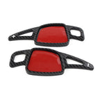 Steering Wheel Paddle Shifter Extensions for Audi A3 A4 A5 A6 A7 S4 S5 (Carbon Black)