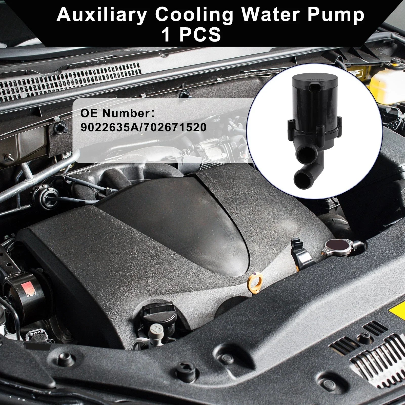 Auxiliary Cooling Water Pump for Mercedes-Benz Actros MP4 (2011-2025) 1 x Pc