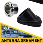 Antenna Ornament Bezel + Mounting Nut Set for Toyota 4Runner (1996–2002)