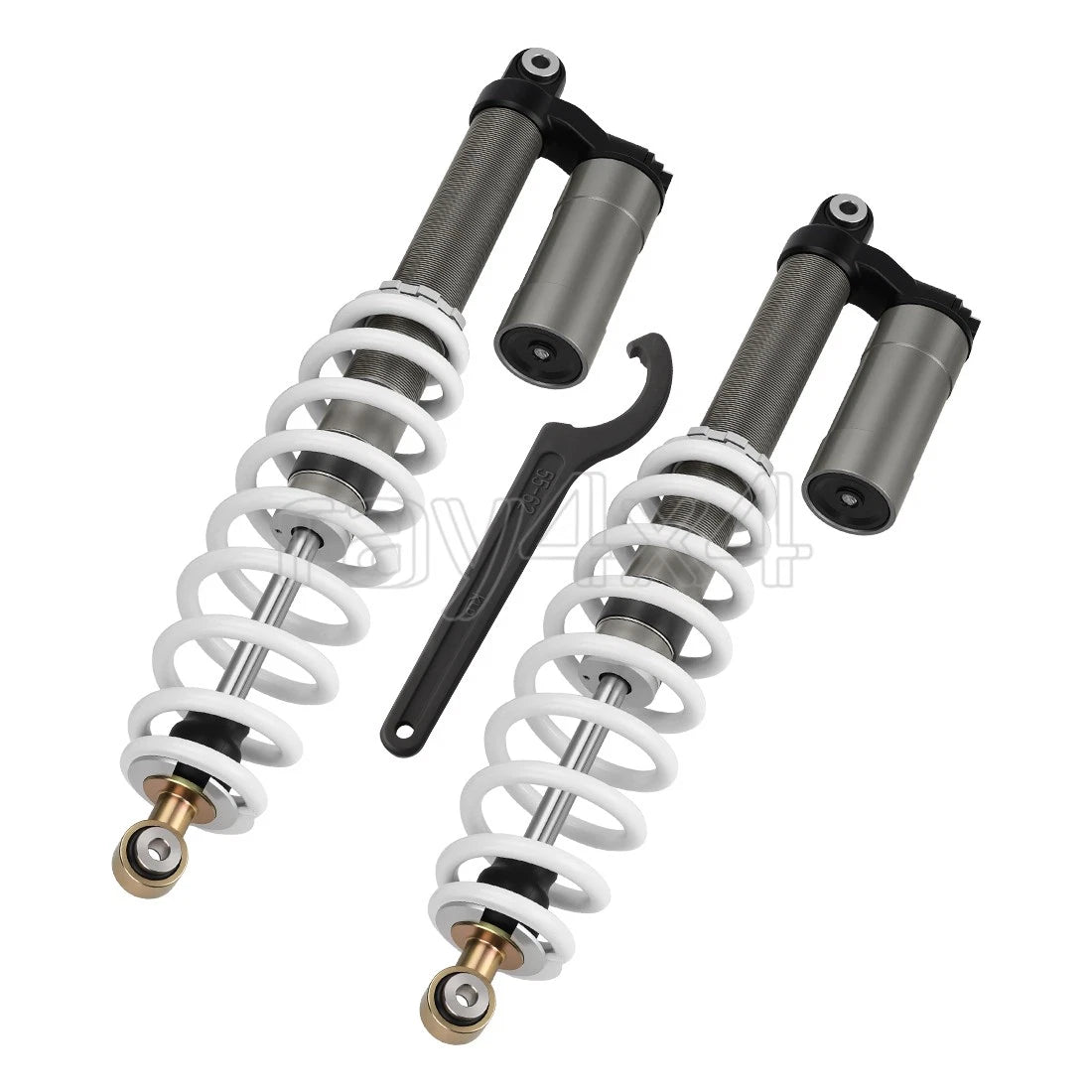 Set of 2 Rear Air Shock Absorbers for Polaris RZR 800 S (2009–2012) 7043419