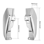 Chrome Air Deflector with Trims for Harley Touring Road Glide Ultra Limited (2009–2023)