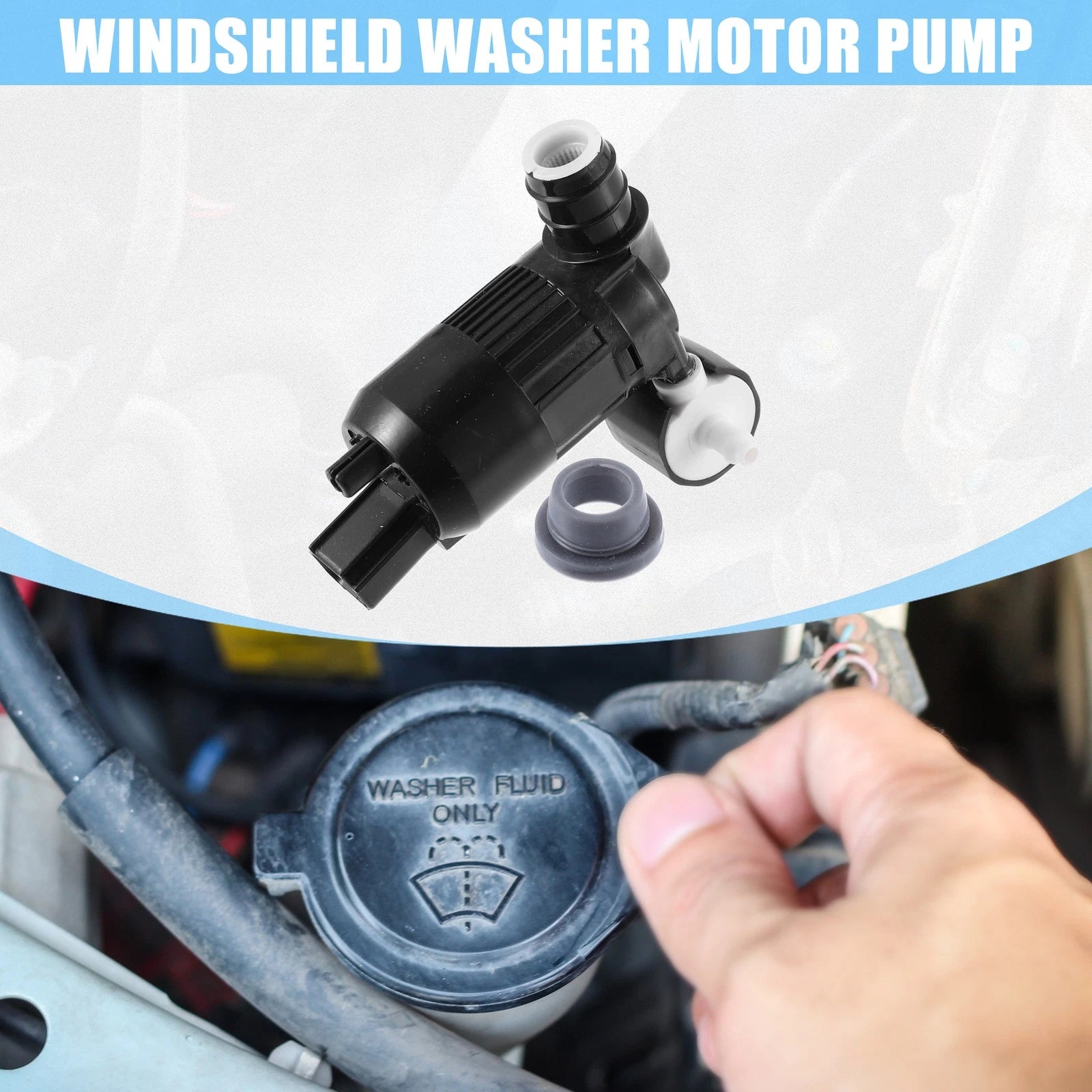 Windshield Washer Pump for Ford Edge, Lincoln MKT (2007–2019)