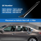 Rear Left C Pillar Window Cover Trim for Nissan Maxima (2016–2018) 788739DD0A