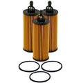 Set of 3 Engine Oil Filters for Chrysler Dodge Jeep Ram VW V6 (StdAsp)
