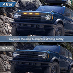 Amber LED Front Grille Light for Ford Bronco (2021–2023)