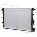 Aluminum Cooling Radiator for Jeep Cherokee (2014–2018) DPI-13401