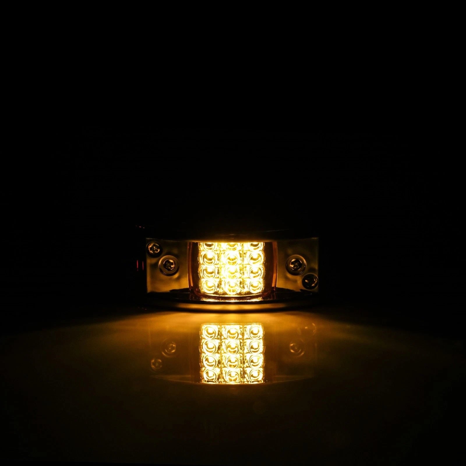 10X LED Amber Side Marker Lights for Peterbilt Truck (Fits Pickup Lorry)