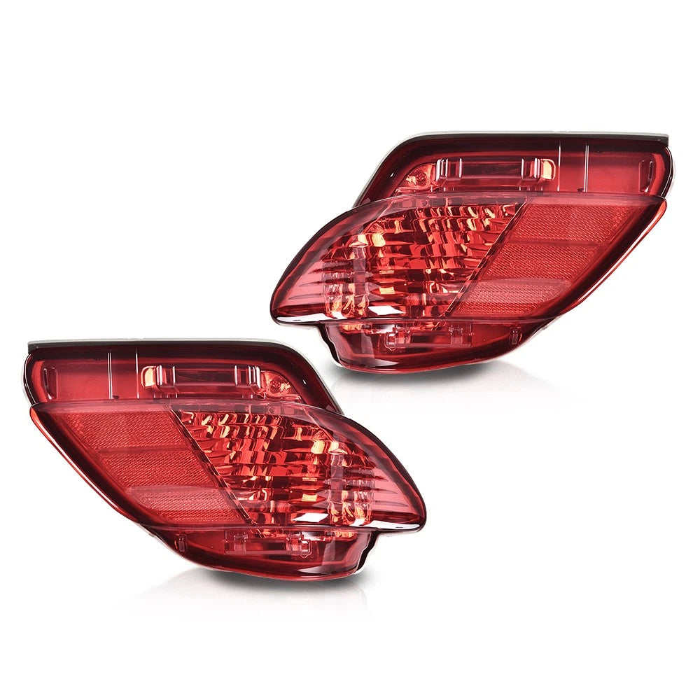 Set of 2 Rear Bumper Brake Lights for Lexus RX270 RX350 RX450H (2010–2015)
