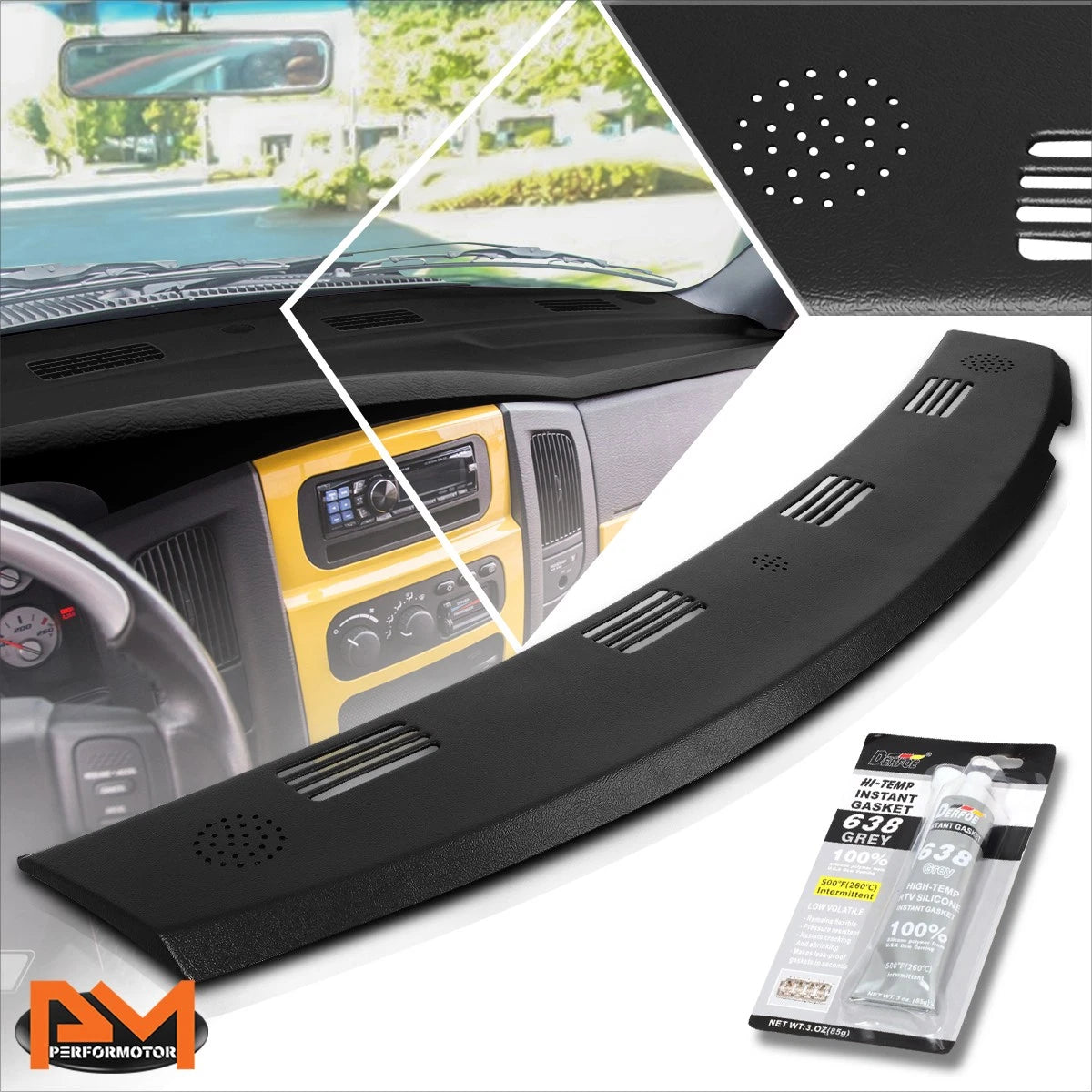 Rear Vent Portion Dashboard Cover for Dodge Ram 1500-3500 (2002–2005)