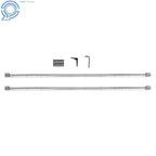 Set of 2 Linear Rails with 4 SBR12UU Blocks for CNC Machines (1500mm)