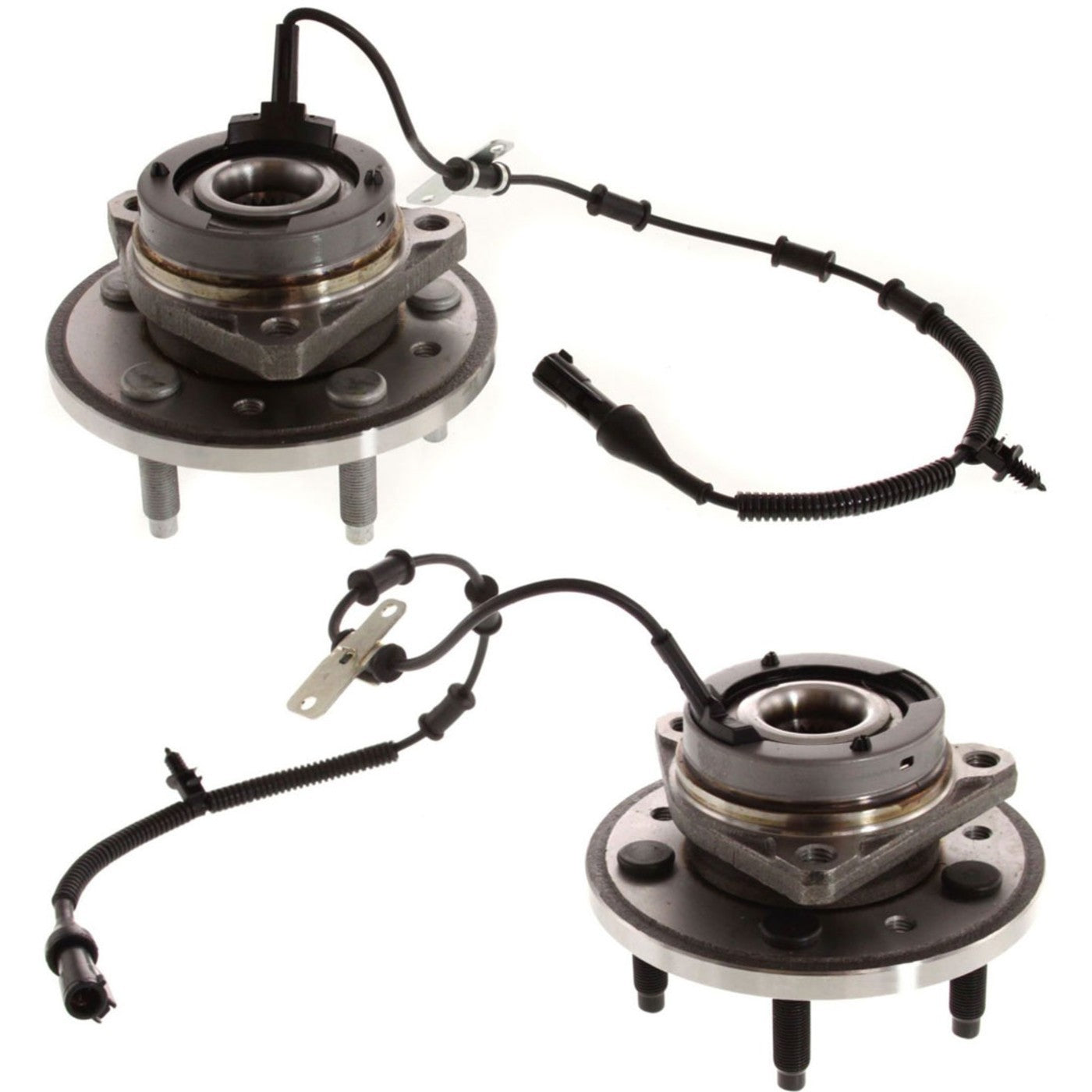 2pc Front Wheel Hub & Bearing for Freestar Monterey (2004–2007) FWD ABS