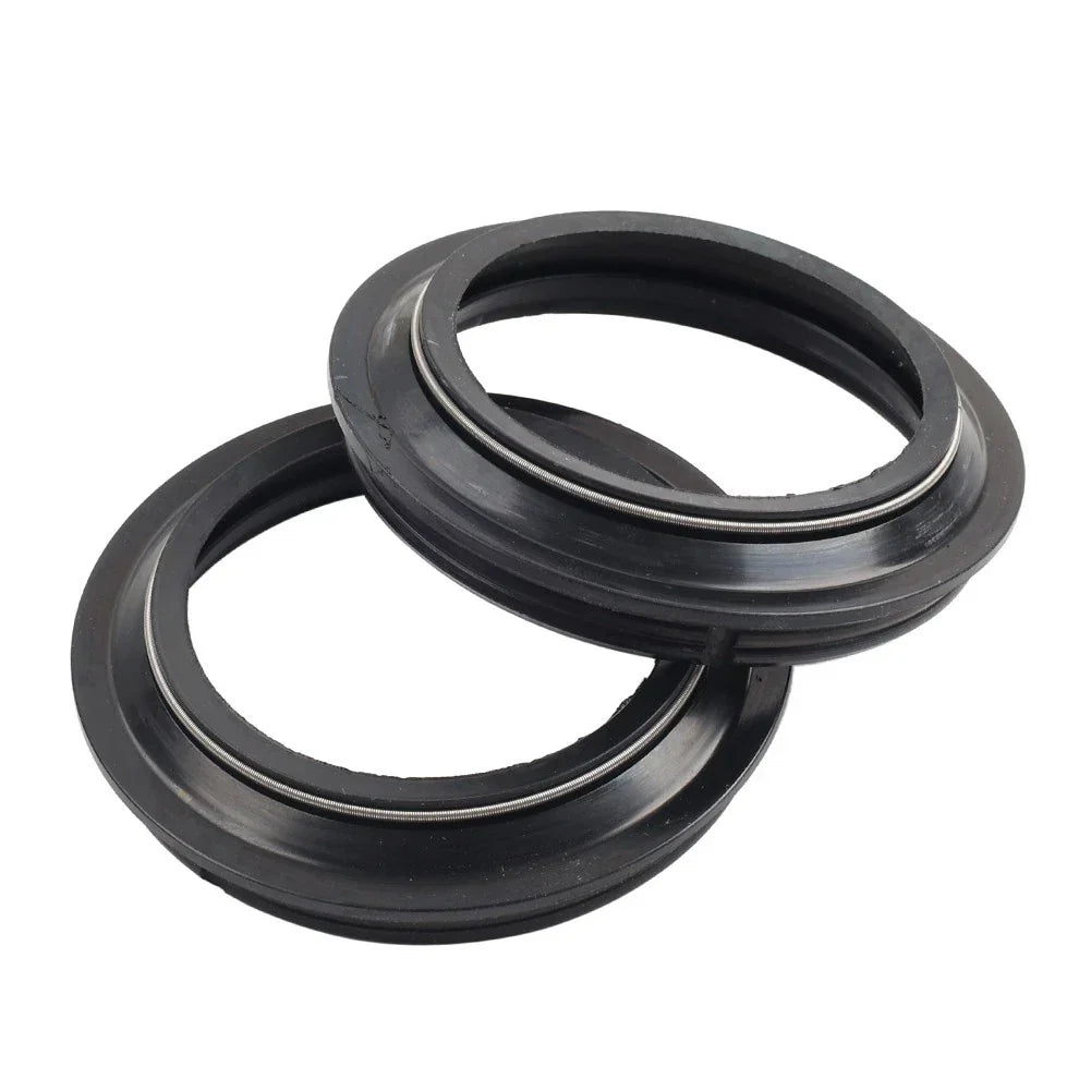 Black 47X58 MM Motorcycle Front Fork Damper Shock Absorber Seal