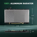Aluminum Radiator for Toyota RAV4 (1998–2000)