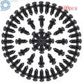 100pcs Push Pin Retainer Clips for Honda ATV (Fits 8mm)