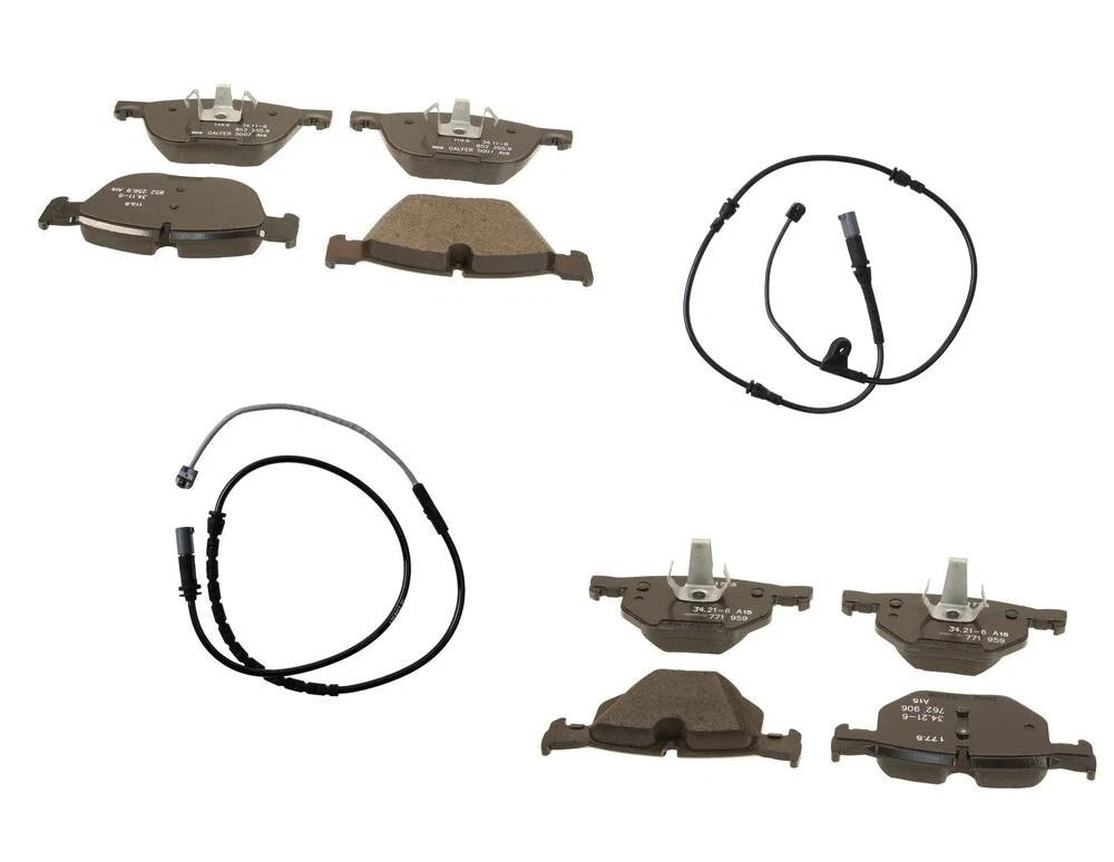 Disc Brake Pad Kit for BMW (Front and Rear) (2010–2019)