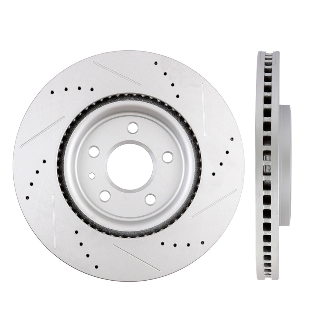 Drilled and Slotted Brake Rotors for Ford Explorer F-150 Taurus (2011–2018)