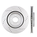 Drilled and Slotted Brake Rotors for Ford Explorer F-150 Taurus (2011–2018)
